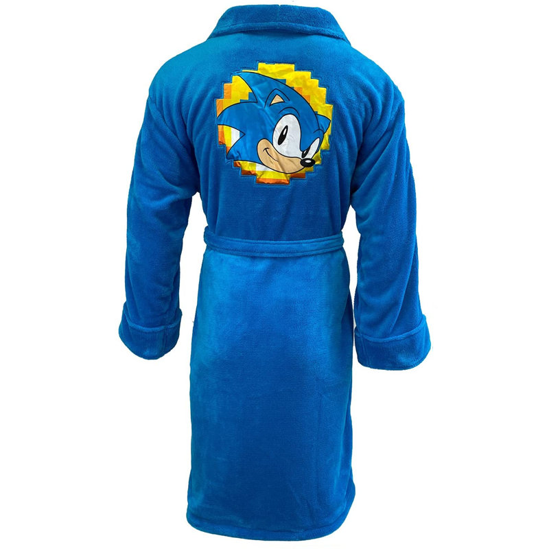 Fleece Mid-Calf Bathrobe with Pockets