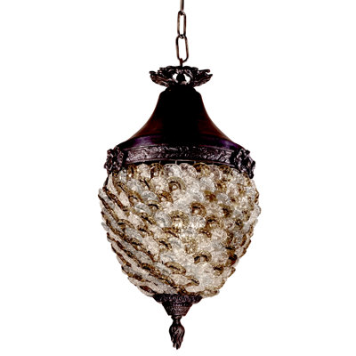 Luminaire suspendu géométrique 1 lumières fleur Patterson