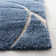 Ashal Abstract Shag Light Blue/Cream Area Rug