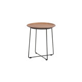 Al Solid Wood End Table