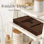 Plateau de baignoire extensible en bois - Brun