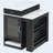 59.5" Kitchen Island with Extendable Dining Table, Kitchen Storage Table with Double-sided Storage, Kitchen Island with 2 Drawers, Power Outlet, Side Open Shelves, for Kitchen, Dining Room, Black-128964676