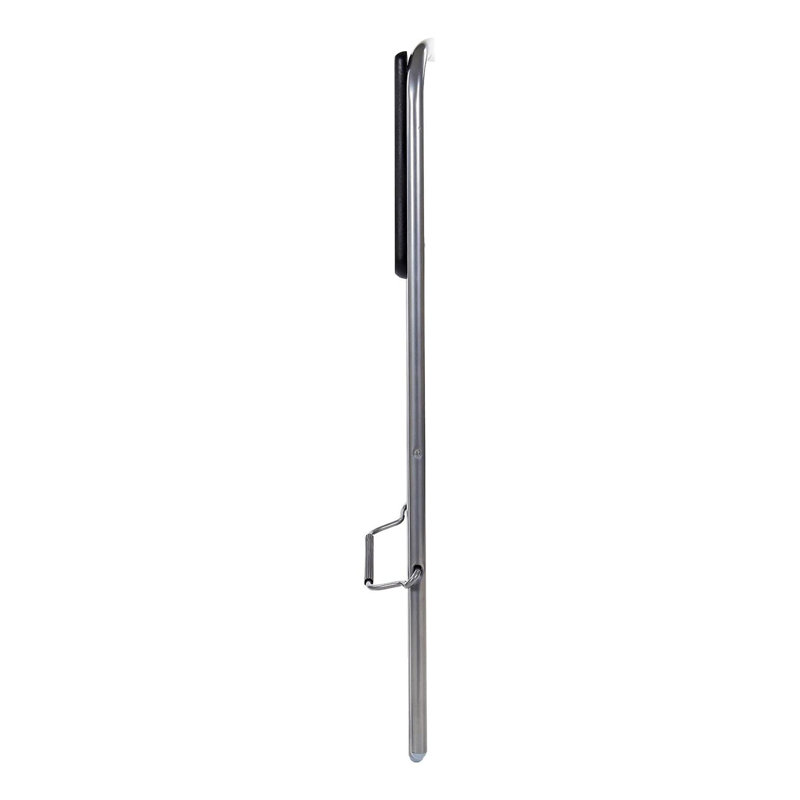 Counter Stool with Metal Frame, Black
