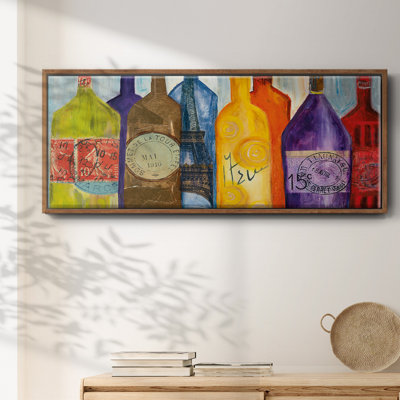 Vive La Bourgogne - toile encadrée