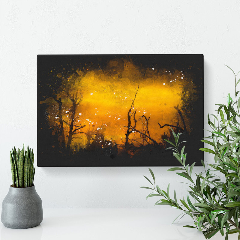 Oklahoma Sunset - Wrapped Canvas, 40cm H x 60cm W x 3cm D
