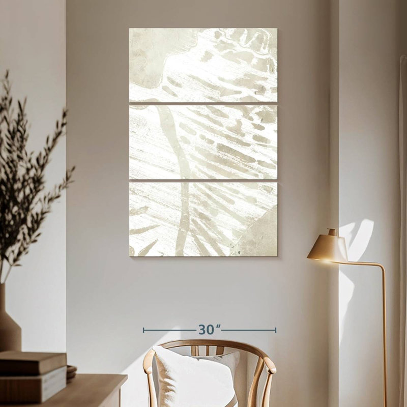 Aletra Linen Tropical Silhouette III, 65" H x 42" W