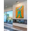 «Pink and Orange One Nation», reproduction sur toile tendue-21494889