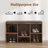 6 Pair Shoe Storage Bench with cushion-25811992
