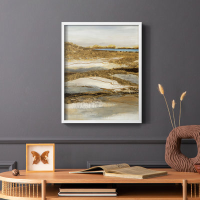 Let's Go Over There Framed Print - Solid Wood