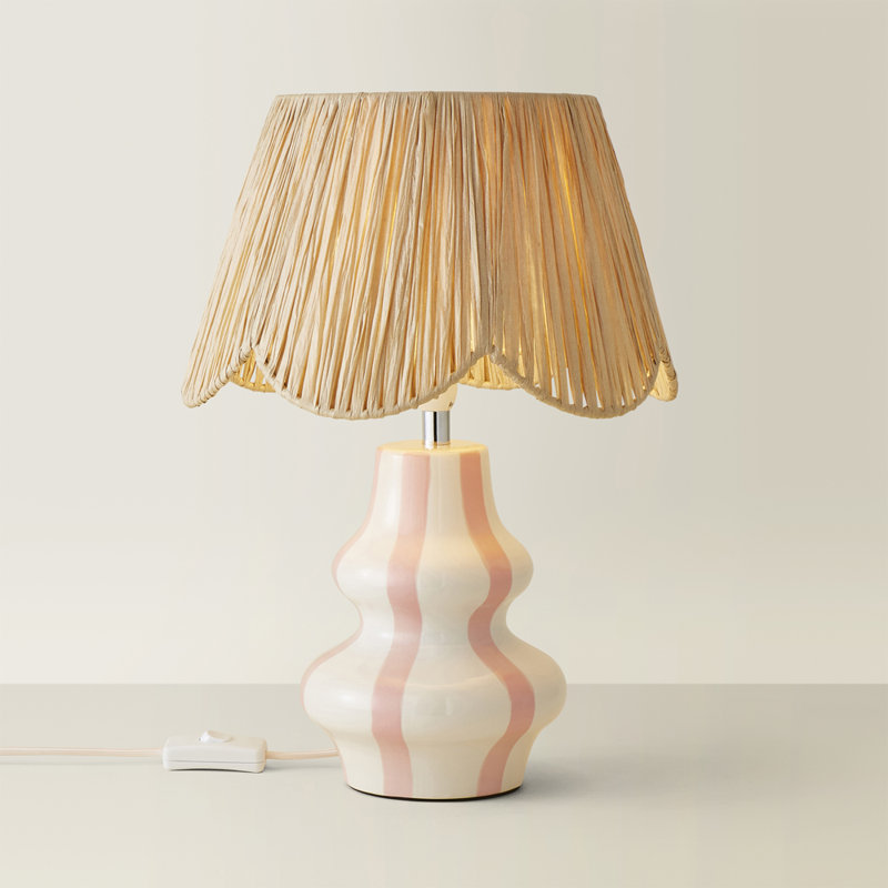 Perrie Ceramic Table Lamp, Yes