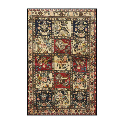 Tapis patchwork vert