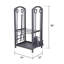 Barksdale 35.6cm W Metal Log Rack
