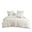 Ensemble de housse de couette en coton 3 pièces avec traitement antimicrobien et design élégant King / Cal King-119068653