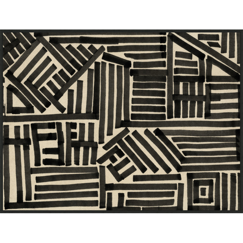 Transparent Grid 4 Print by Thom Filicia
