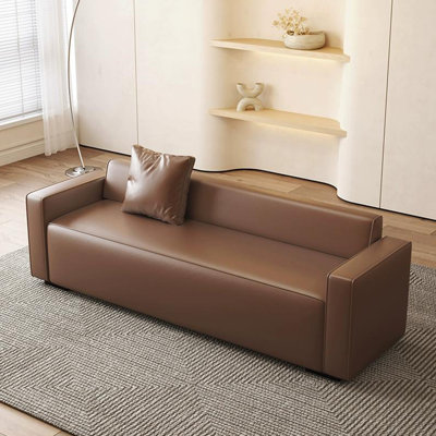 Banc rembourré beige