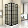 36" W x 36" D x 72" H Framed Square Shower Enclosure