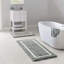 Tapis de bain réversible en microfibre touffetée à poils longs-893714845-893714842
