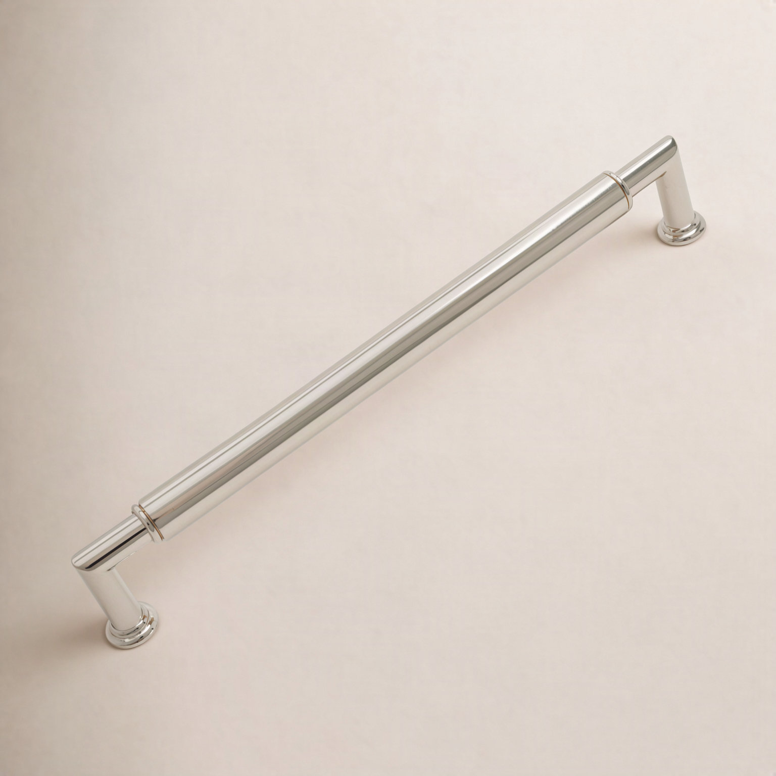 Cylinder 8" Bar Cabinet Pull, Polished Nickel