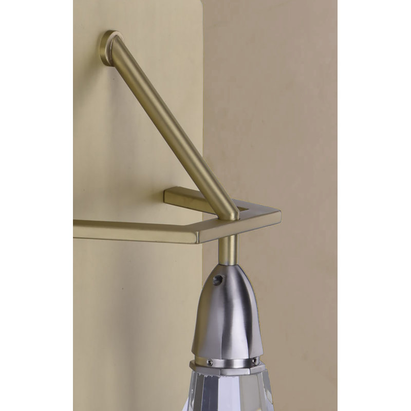 1 - Light LED Armed Sconce