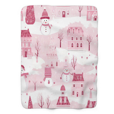 Rose Yule - couverture de qualité supérieure 1 pièce