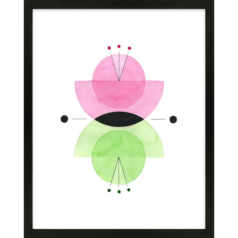 Playfulness Print by Allison Rietta, Black Framed, 38" H x 30" W x 1.25" D