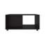 Table basse, 4 roulettes, 1 tablette