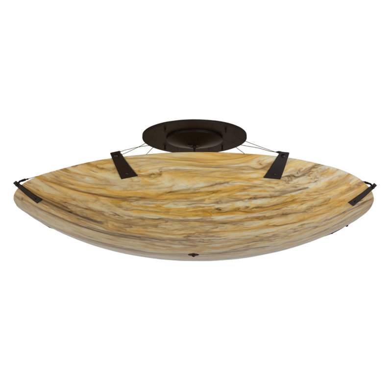 Araneta 14 - Light Semi Flush Mount