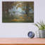  «Fall Farm And Pumpkins» par Tanya Nyp, art mural en métal, 16 po x 12 po-956786920