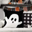 Housse de coussin d'Halloween 18 x 18 Ghost