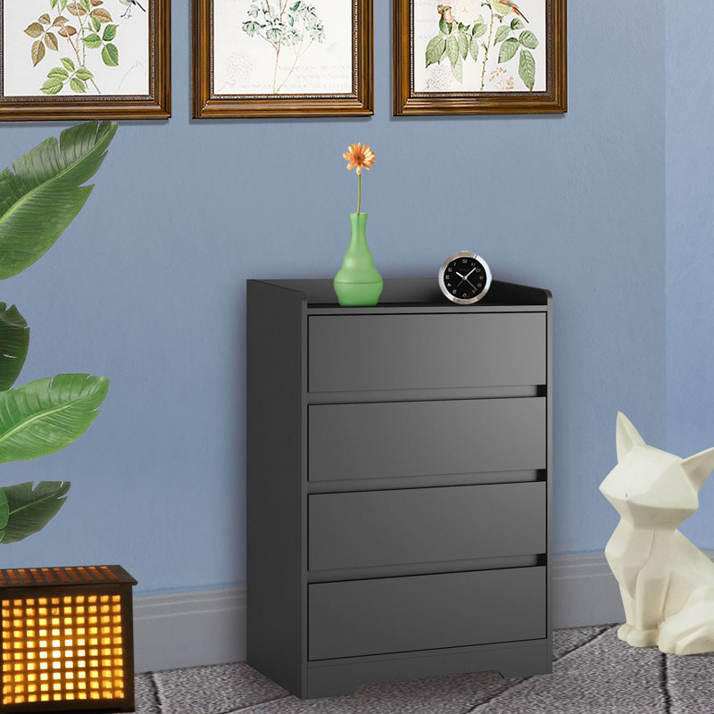 Armoire d'appoint Mersch, Noir
