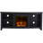 Kneeland 58" Open Storage Media Console with Electric Fireplace-900274151