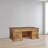 Hekman Furniture Wellington Hall Executive Credenza  Acacia Wood with Leather Top