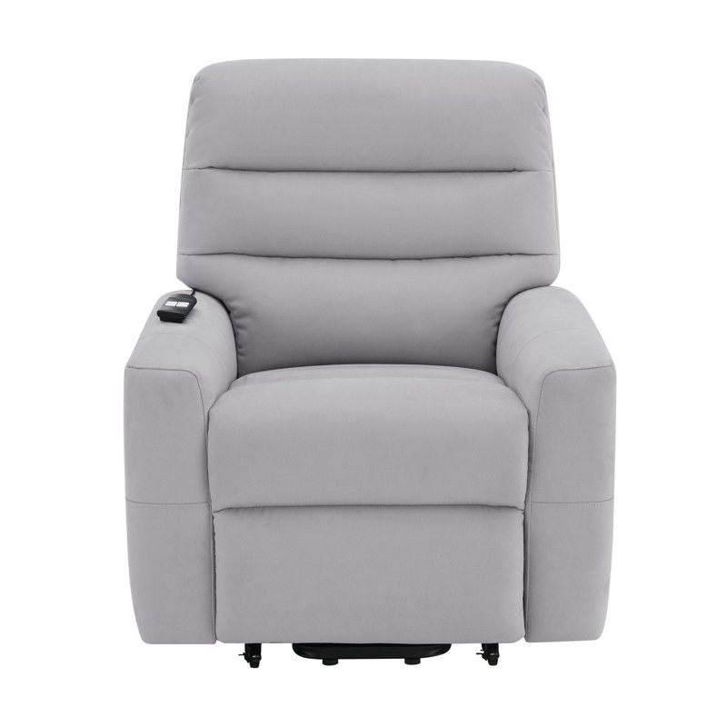 Freddie Gray Leather Aire Power Motion Recliner W/Lift