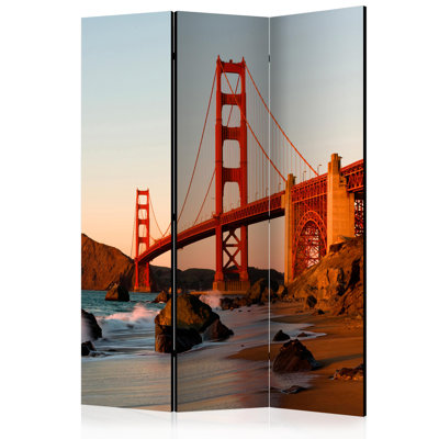 Ashmont 172cm H Folding Room Divider