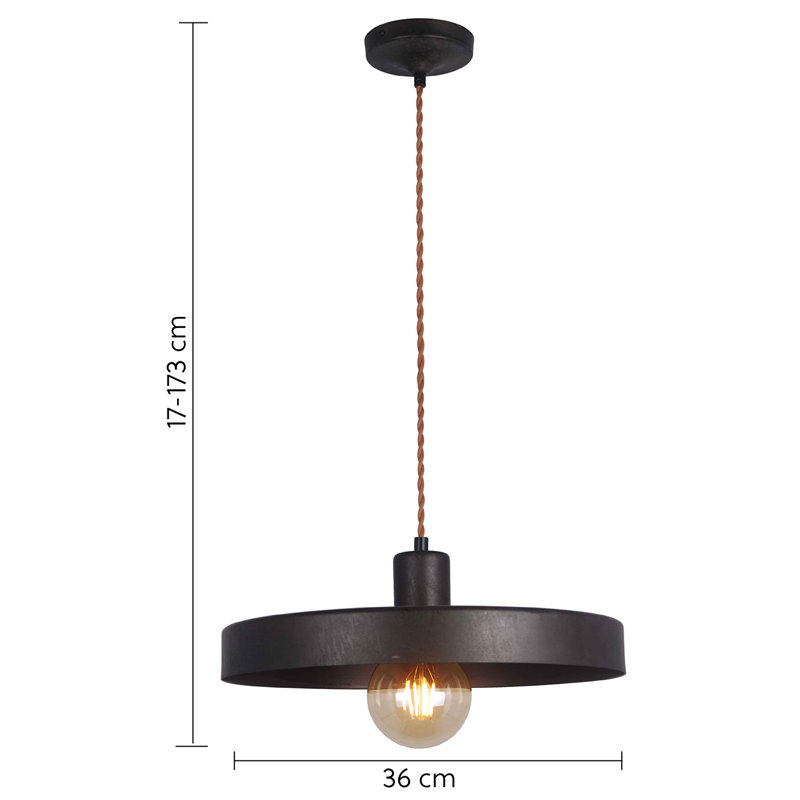 Emrick 1 - Light Antique Dome Pendant