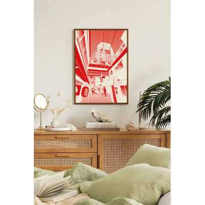 Élégante peinture décorative encadrée, 13 x 19 pouces | Cadre 100% bois massif (épaisseur: 0,8 pouce) | Œuvre d'art 100% MDF (épaisseur: 0,1 pouce) | Impression numérique, parfaite pour la décoration de la maison ou du bureau, design élégant et moderne