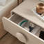 Sonnet 2-Drawer Nightstand In Ash-104318307