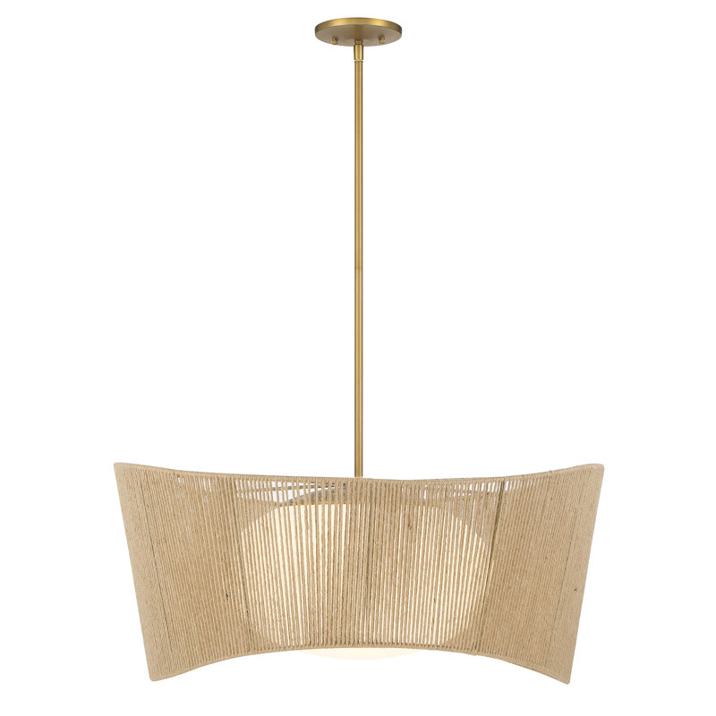 Luminaire suspendu tambour 1 lumière