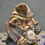 22 po Grand gnome de jardin avec pelle