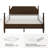 Cleo Solid Wood Bed Frame With Spindle Design-240897475-240897476