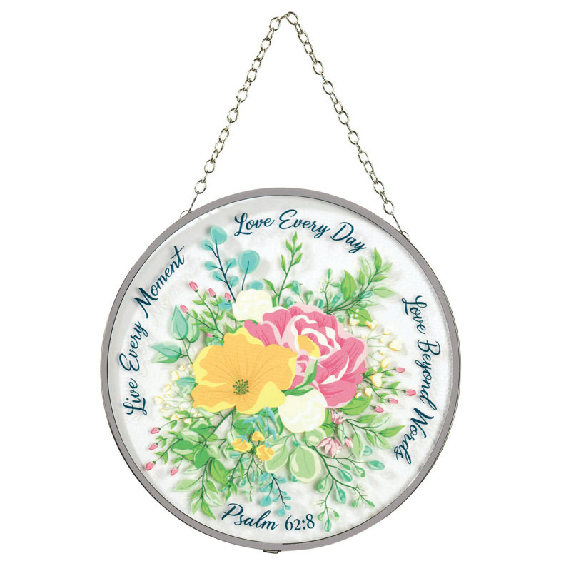 Moazzam Live Every Moment Suncatcher
