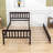 Twin Size Platform Bed Frame with Trundle-1740958624