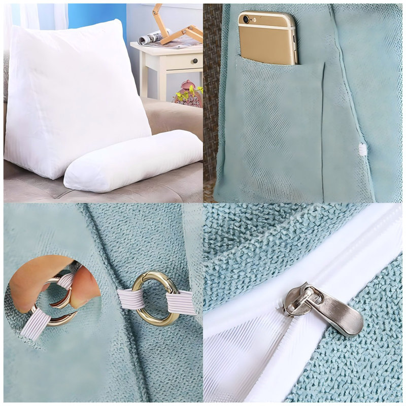 Coussin ajustable, Brun