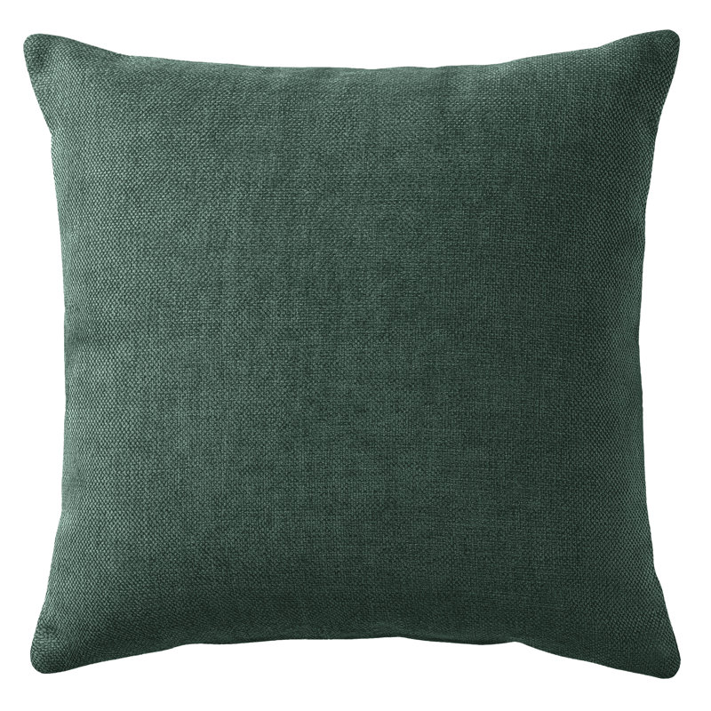 Housse de coussin en chenille ultra-douce, Vert