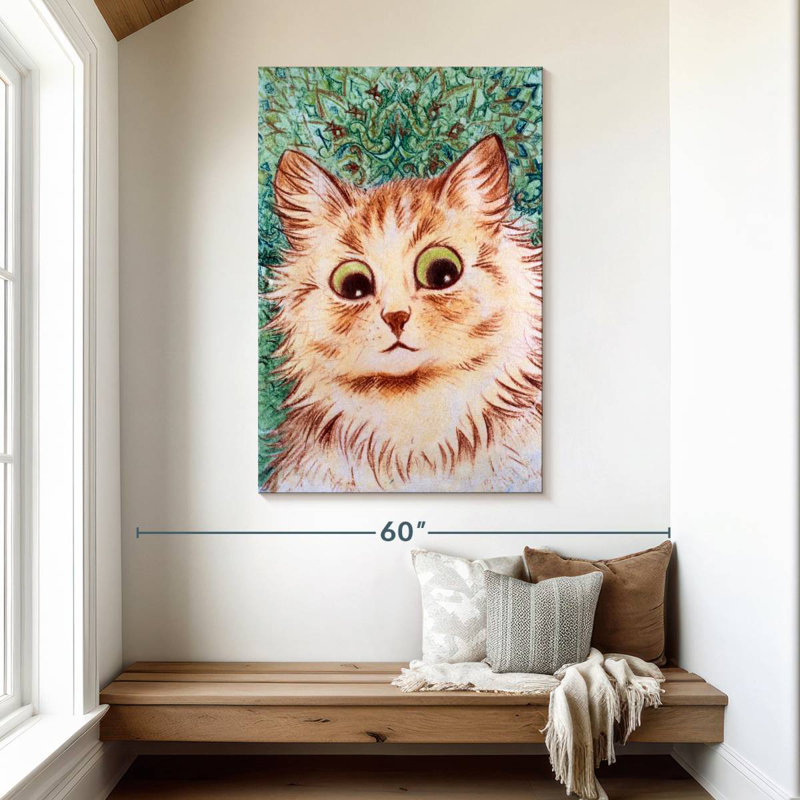 Kaleidoscope Cats II, H 48 po x l 32 po