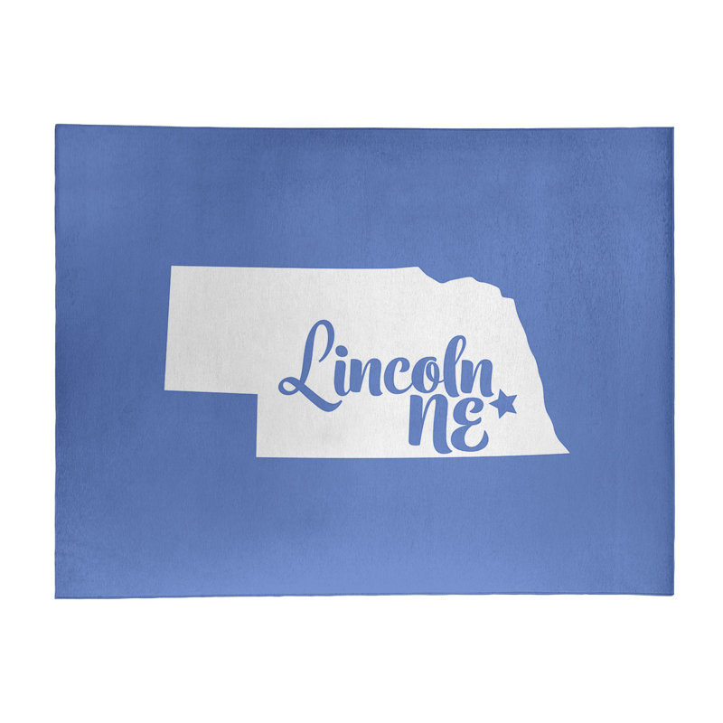Tapis en poly-chenille lincoln nebraska, Rectangle 8 pi x 10 pi
