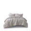 Ensemble d'édredon en jacquard de coton 3 pièces pour lit double / grand