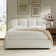 Silvana Modern Upholstered Platform Bed with Built-In Sensor Lighting and Solid Wood Legs