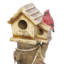 Cabane à oiseaux avec fontaine cardinal