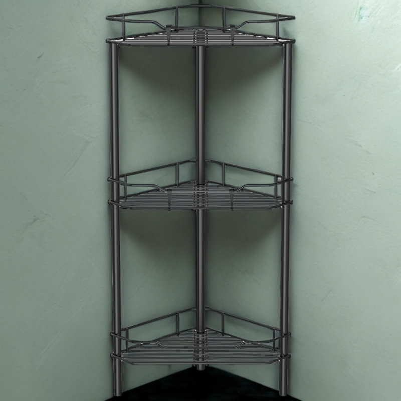 Freestanding Shower Caddy, Stainless Steel